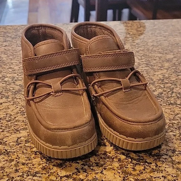 boys brown dress boots Stride Rite 360 Melvin Boot